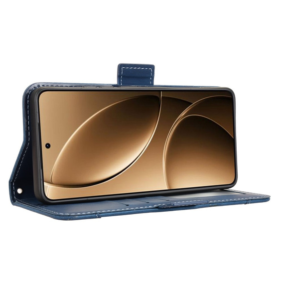 Klapkové puzdro pre Xiaomi Poco F7 Ultra, Card Slot, tmavomodré