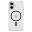 Spigen Ultra Hybrid MagSafe puzdro pre iPhone 17, číre/grafitové