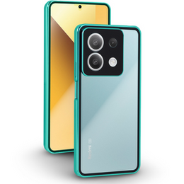 Puzdro pre Xiaomi Redmi Note 13 5G, Magnetic Dual Glass, zelený