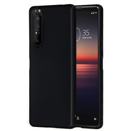 Obal na mobil pre Sony Xperia 1 II, Silicone Lite, čierne