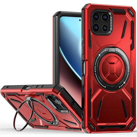 Puzdro pre T Phone 2 5G, Heavy Duty Ring, červené