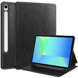 Puzdro pre Lenovo Tab M11, Business Card and Pen Slot, čierne