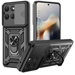 Pancierované puzdro pre Motorola Moto G56 5G, CamShield Slide, modré