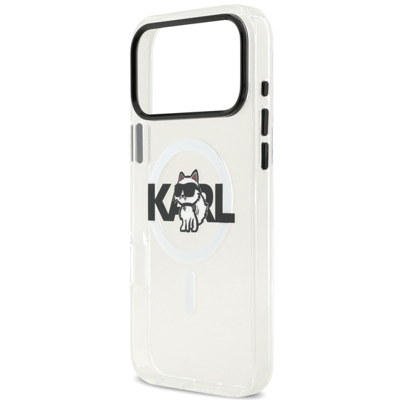 Puzdro Karl Lagerfeld IML Choupette MagSafe pre iPhone 17 Pro