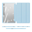Puzdro pre Samsung Galaxy Tab S10 Ultra, Dux Ducis TOBY, modré