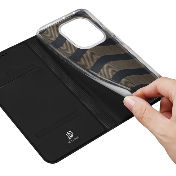 Dux Ducis Obal na mobil pre Xiaomi Poco F6, Skinpro, čierne
