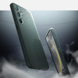 Puzdro Spigen pre Samsung Galaxy S24, Liquid Air, zelený + tvrdené sklo 9H