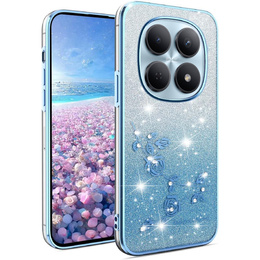 Puzdro Glitter Flower pre Xiaomi Redmi Note 15 5G / Poco M8 5G