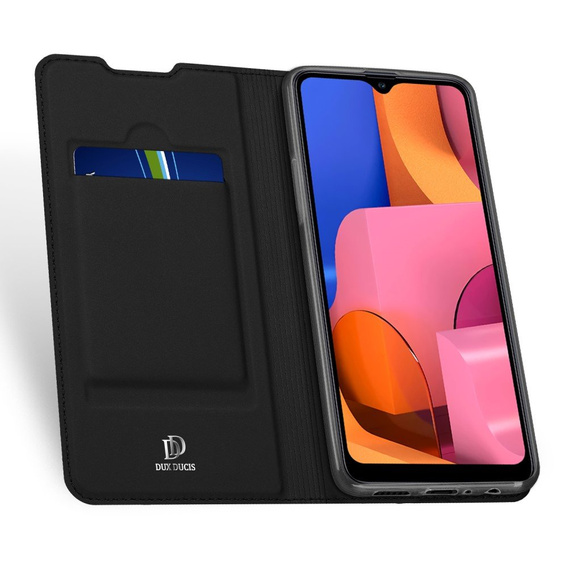 Dux Ducis Obal na mobil pre Samsung Galaxy A20S, Skinpro, čierne