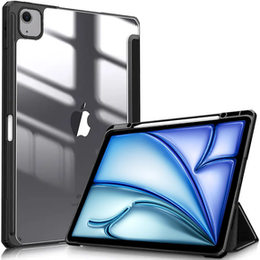 Puzdro pre iPad Air 13" 2025/2024 (7/6 gen.), Smartcase Hybrid, so slotom na stylus, čierne