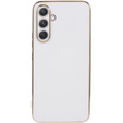 Puzdro pre Samsung Galaxy A05s, Glamour CamShield, biele