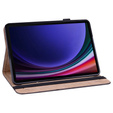 Puzdro pre Samsung Galaxy Tab S10 Lite / S10 FE / S9 FE / S9, Classic, s priestorom pre stylus, čierne