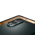 Puzdro Spigen pre Samsung Galaxy A36 5G, Tough Armor Mag MagSafe, čierne + tvrdené sklo 9H