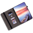 Puzdro s chlopňou pre Lenovo Tab P12, flower, svetlo ružové