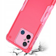 Obrnené puzdro pre Xiaomi Redmi 12C, Dual-Layer, ružové
