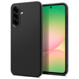Puzdro Spigen pre Samsung Galaxy A56 5G, Liquid Air, čierne + tvrdené sklo 9H