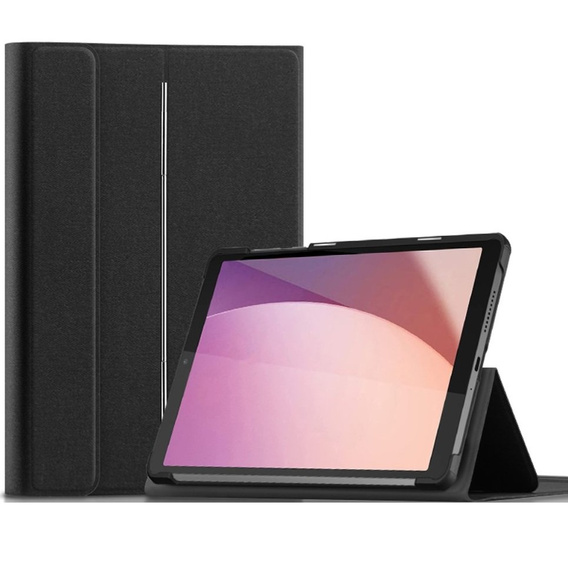 Puzdro + klávesnica Lenovo Tab M8 Gen 4 TB-300FU, čierne