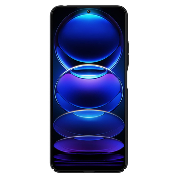 NILLKIN puzdro pre Xiaomi Redmi Note 12 5G / POCO X5 5G, Super Frosted Shield Case, čierne