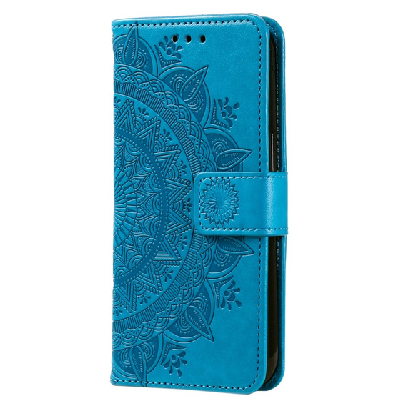 Klapkové puzdro pre Oppo A17, Mandala, modré