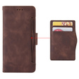 Klapkové puzdro pre Xiaomi 14 Ultra, Card Slot, hnedé