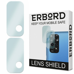 2x tvrdené sklo ERBORD na kameru Xiaomi Redmi Note 11