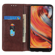 Flipové puzdro pre OnePlus 13, Split Leather, hnedé