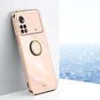Obal na mobil pre Xiaomi Poco M4 Pro 4G, Electro Ring, ružové