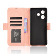 Klapkové puzdro pre Oppo A40 / Oppo A40m, Card Slot, ružové