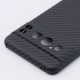 Puzdro pre Google Pixel 8 Pro, Aramid Fiber Cover, čierne