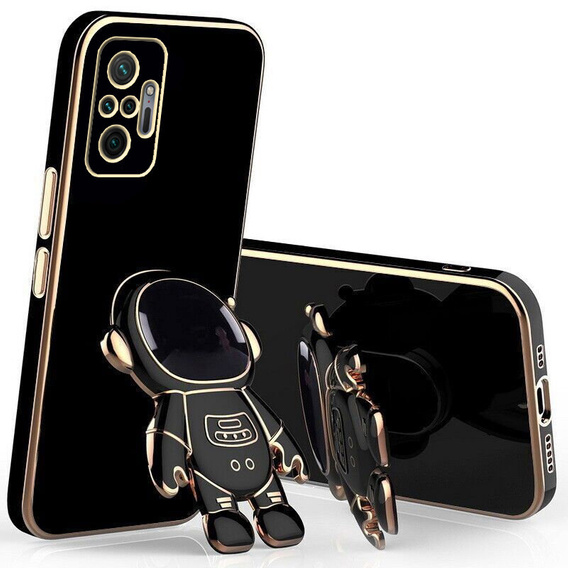 Obal na mobil pre Xiaomi Redmi Note 10 Pro, Astronaut, čierne