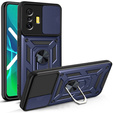 Obal na mobil pre Xiaomi Poco F4 GT, CamShield Slide, námornícky modrý