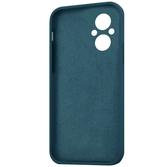 Obal na mobil pre Oppo Reno7 Lite, Silicone Lite, zelený