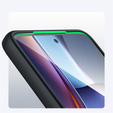 Puzdro pre Xiaomi Redmi 15 5G / 4G, s ochranou fotoaparátu, priehľadné s čiernymi stranami