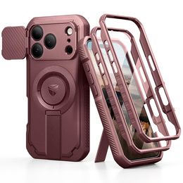 Pancierované puzdro Dexnor so stojanom a spúšťou fotoaparátu, pre MagSafe pre iPhone 17 Pro