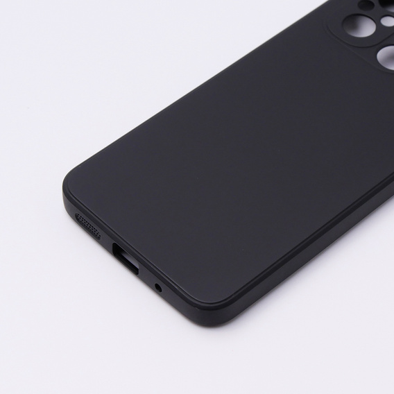 Obal na mobil pre Xiaomi Redmi 12C, Silicone Lite, čierne
