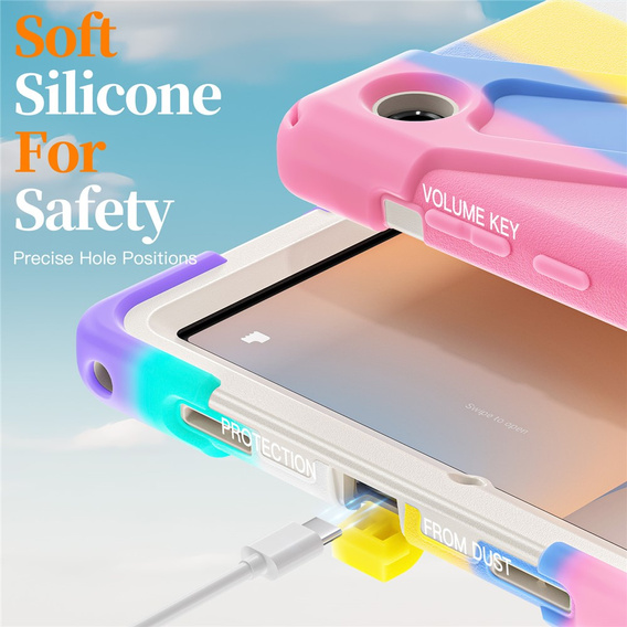 Puzdro s podstavcom a ramenným popruhom pre Samsung Galaxy Tab A11+