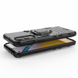 Obal na mobil pre OnePlus Nord 2 5G, Kickstand Ring, čierne