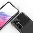 Puzdro pre Samsung Galaxy A54 5G, Card Holder Kickstand, čierne