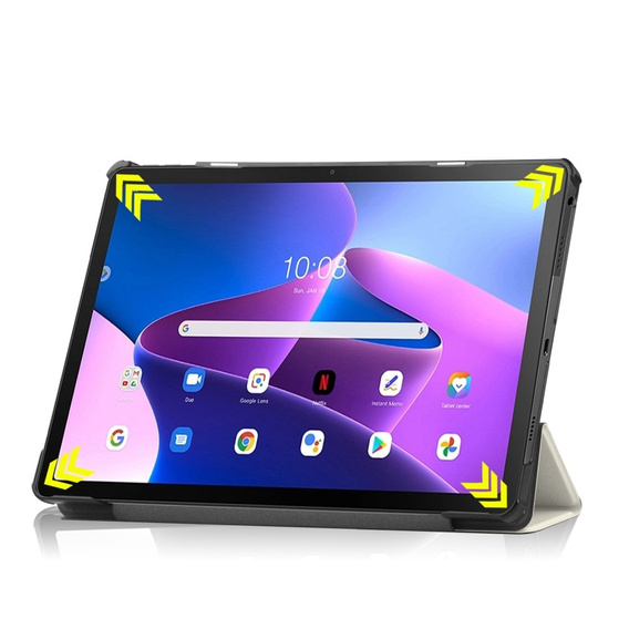 Puzdro pre Lenovo Tab M10 Plus 10.6 Gen 3 TB-125F TB-128F, Smartcase, sleeping cat