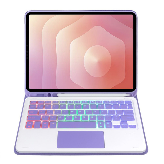 Puzdro s podsvietenou Bluetooth klávesnicou a touchpadom pre Samsung Galaxy Tab S11