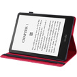 Puzdro s chlopňou pre Amazon Kindle Paperwhite 5 (2021), flower, modré