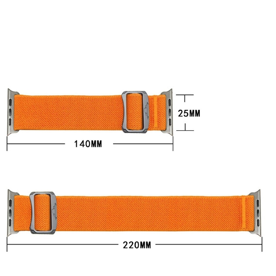Nylonový remienok pre Apple Watch 1/2/3/4/5/6/7/8/9/SE/Ultra/Ultra 2 42/44/45/49 mm