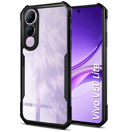 Obal na mobil pre Vivo V50 Lite 4G / 5G, AntiDrop Hybrid, čierne
