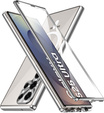 Magnetické puzdro Dual Glass MagSafe pre Samsung Galaxy S25 Ultra, strieborné