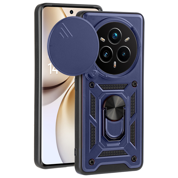 Obal na mobil pre Realme 14 Pro 5G, CamShield Slide, modré