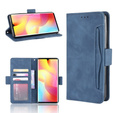 Klapkové puzdro pre Xiaomi Mi Note 10 Lite, Card Slot, modré