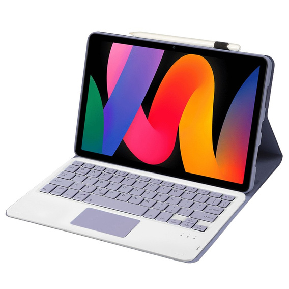 Puzdro + klávesnica Xiaomi Redmi Pad SE 11", TouchPad, fialové