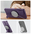Puzdro pre Samsung Galaxy S25 Ultra, Suritch Shockproof, pre MagSafe, fialové