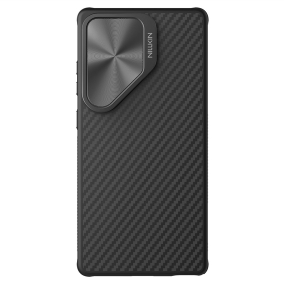 Puzdro pre Samsung Galaxy S25 Ultra, pancierované Nillkin, Carboprof Case, pre Magsafe, čierne