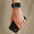 Nylonový opasok ERBORD pre Apple Watch 1/2/3/4/5/6/7/8/SE/ULTRA 42/44/45/49mm, modrý